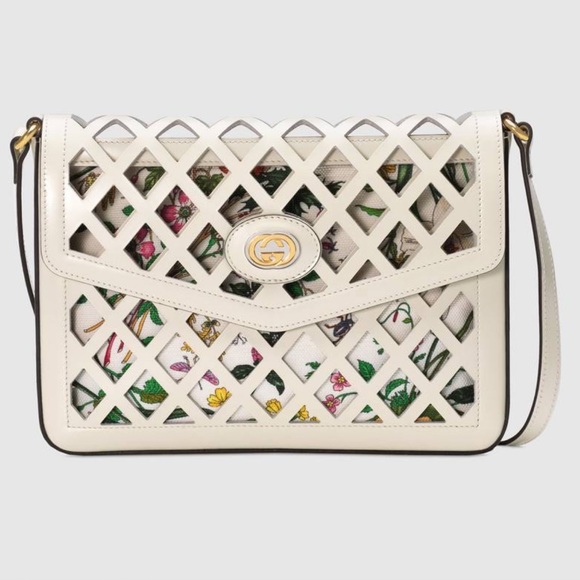 Gucci Handbags - Gucci Leather Shoulder Bag